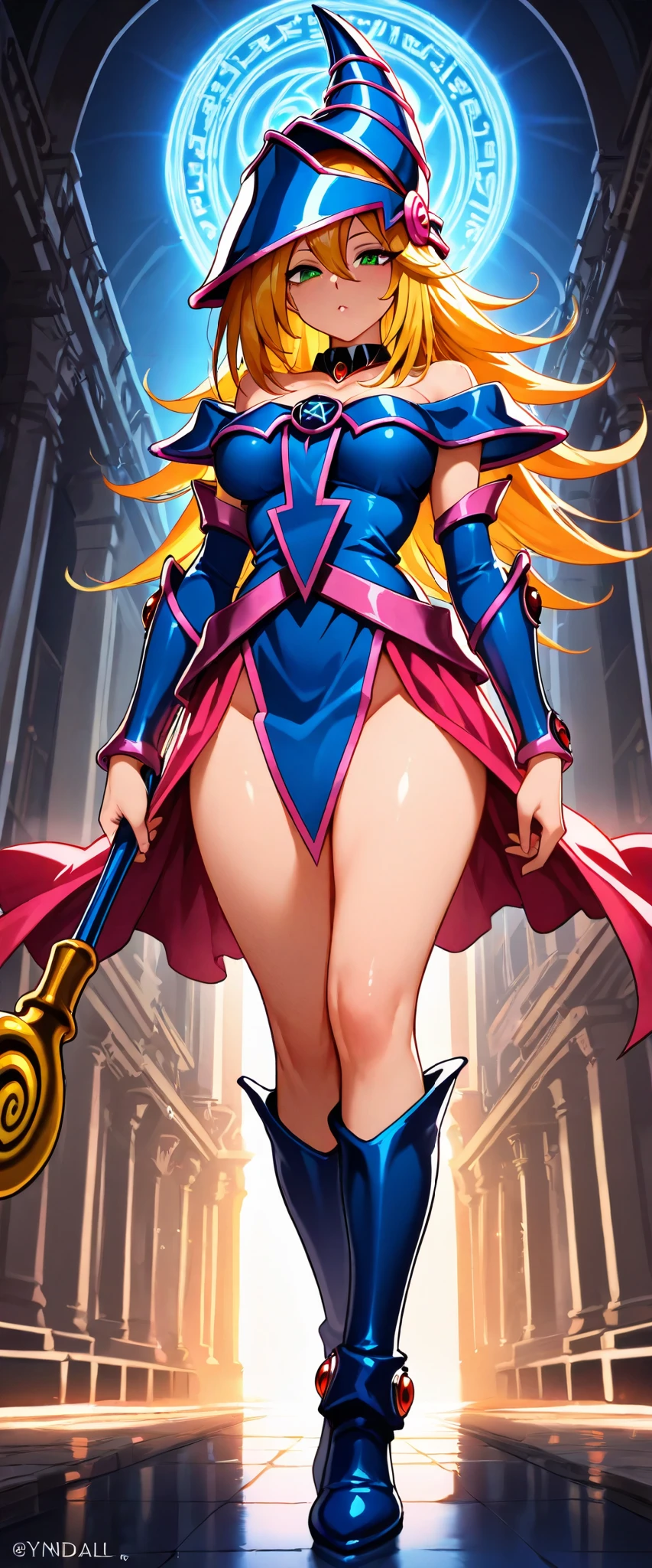 obra maestra, La mejor calidad, dark magician girl, 1chica en, solo, sin ropa, desnuda, La luna marinera, Tsukino Usagi, una rubia, Magical Girl, ojos azules, visible intimate part, red neckerchief, guantes de codo,lindo-lindo:1.5, years ,Tiaras, bikini transparente, nude, Gargantillas, Guante Blanco,  jewely, arete, una sonrisa, El trasfondo es el universo(Excelentes detalles、outstanding lighting、wide angle), Mostrar bragas:1.1,Colas gemelas de bollo muy largas:1,5,Joya Roja:1.2,pecho enorme, tetas grandes, cintura delgada, desnuda