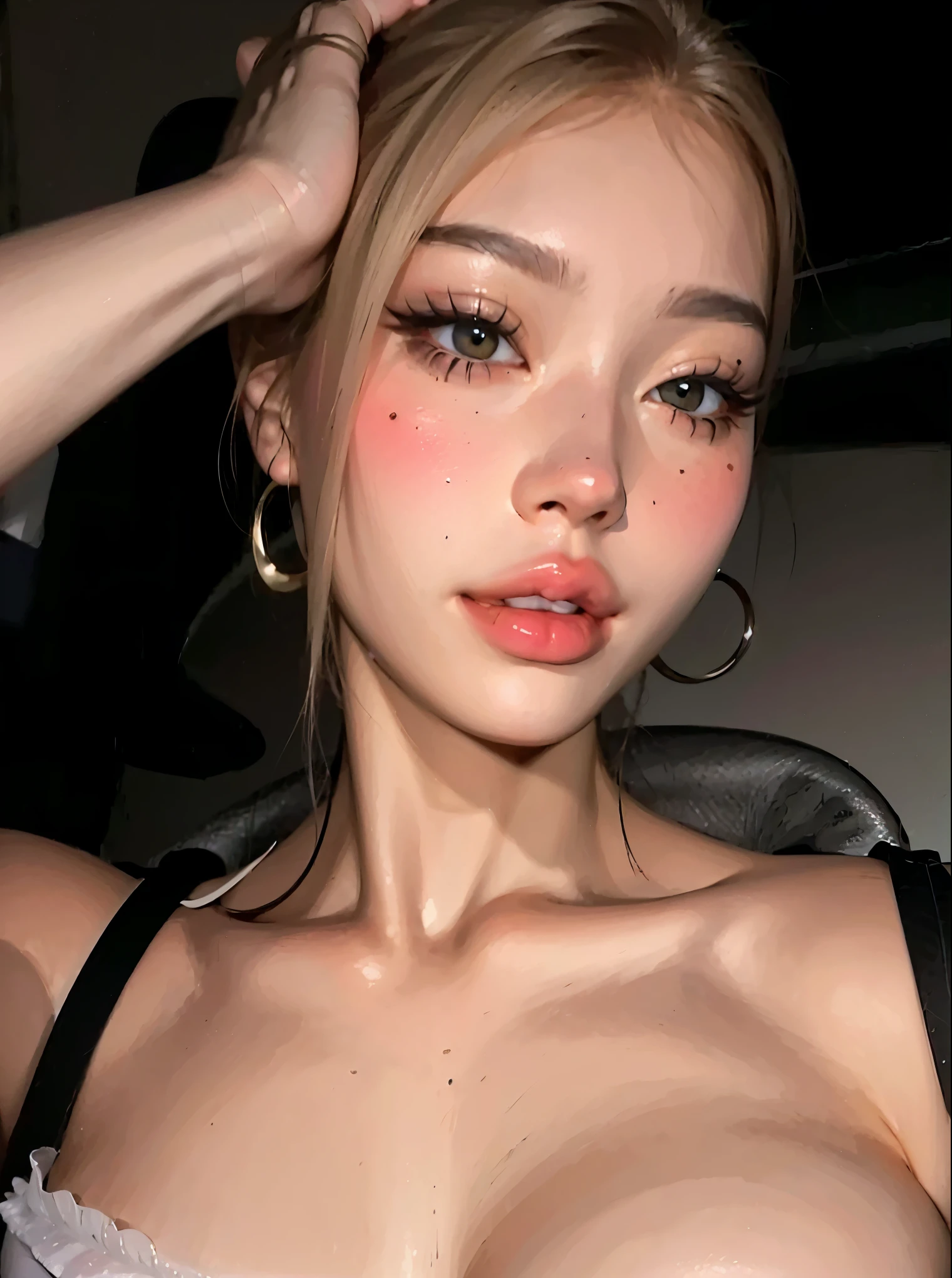 gorgeous woman, tall quality, perfection details, ultra 8K, perfectly rendered face, all her facial and body details are perfectly detailed, maximum quality, 8K, perfectly rendered details, ultra rendered photography for maximum and impeccable quality, wonderful and charming woman, perfect eyes, perfect lips, perfect nose, perfect hair, perfect skin, she is too wonderful, image with maximum ultra mega rendered quality at the height of perfection, each strand of her hair is perfectly wavy and detailed, she is wonderful, an 8K image rendered to the highest AI quality that human eyes have never witnessed such quality and beauty, the image has good saturation and coloring, vivid, super rendered, rendered skin, rendered hair, rendered nose, rendered lips, super rendered image to the highest and best possible quality
