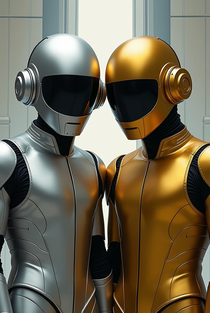 (2boys:1.3), kissing, (masterpiece, best_quality, ultra-detailed, immaculate:1.3), epic, illustration, (visually stimulating C-Pop:1.3), full body, [:casual costume design,:0.2], official art, dark skin, creepy shiny goldenrod lighting from below, in a streamline moderne, cyberpunk control room, gold hair, Disco Curls, outstretched arm / outstretched arms<lyco:MJ_Pride:1>