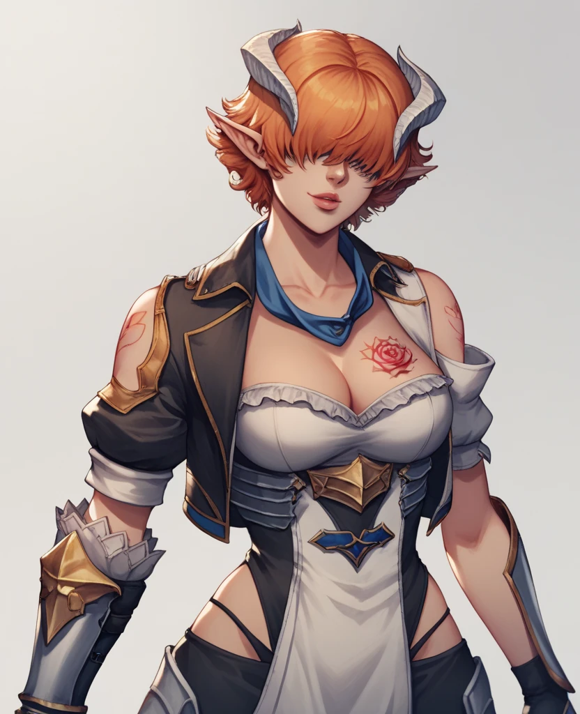 score_9_up, score_8_up, score_7_up, score_6_up, score_5_up, score_4_up, (seductive:1.1), perfect lighting, perfect hands, perfect fingers, extremely detailed 8k, very delicate and beautiful, digital artwork, concept art, A gorgeous woman, sidecut hair, big breasts, flat chest, skimpy armor outfit, highly detailed, dynamic volumetric lighting, action pose, distant camera
