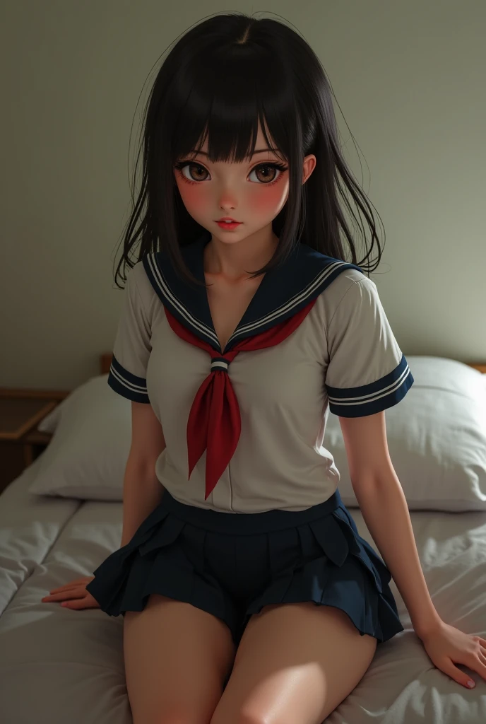 NSFW,4K,((Highest quality)),((masterpiece)),BREAK,((one girl)),(detailed),(in restroom),((One girl)),((perfect anatomy)),nsfw,((nude)),(naked),(()),((flat chest:1.7)),(stare at viewer with stern eyes:1.5),((delicate face and eyes)),((one girl)),(bitting own lip:1.1),(angry:0.9),nose blush,(shamefull:1.2),( Straight hair),(beautiful hair),surprised, ((beautiful realistic face)),((skinny:1.3)),(delicate face and eyes),Beautiful Korean Women, Beautiful young Korean woman, Young and adorable Korean face, Gorgeous Young Korean Woman, Korean Girls, Girl cute beautiful face, Portraits of Korean female idols, Young and pretty Asian face, Cute natural anime face,Asian pretty face,((finely detailed face)),((glistening eyes)),((glistening eyes )),((large eyes)),(( pretty eyes)),((A bow tie)),(detailed),(Perfect Face),(Lanky:1.2),((One girl)), ((clear eyes)),((show nipples)),((beautiful skin)),don't wear anything ,(upper body),(Equal left and right eyes), (nsfw:1.5),(show nipples),(don't wear anything),(nipples facing upwards), correct arm,((Varsity Jacket)),(school skirt)