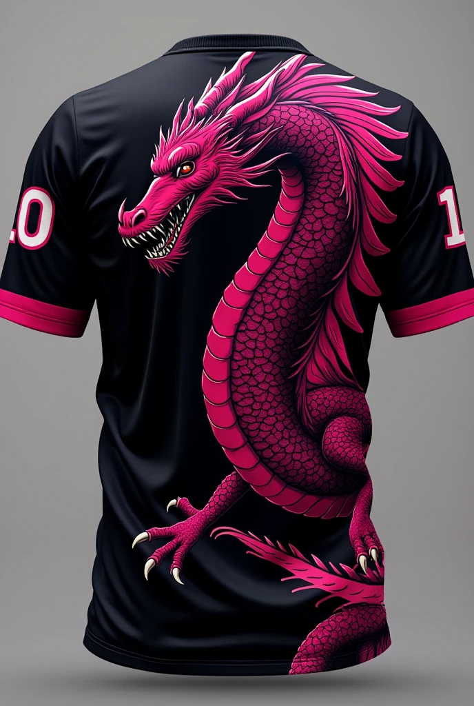 Soccer shorts with a custom dragon design , that it remains with enough color and the colors that are included are white, black and gray 
