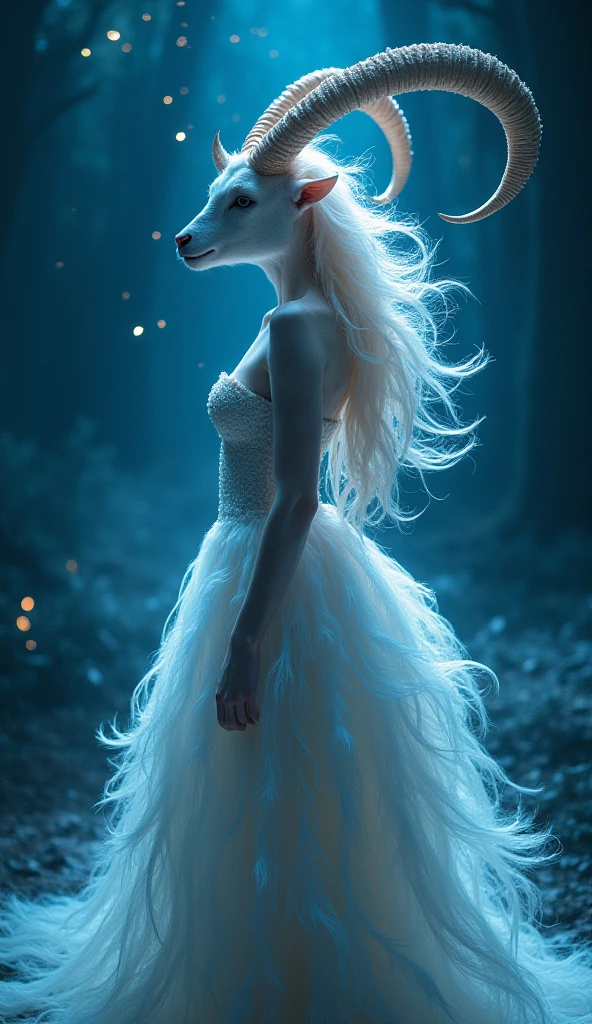 Mysterious fog, Clothing Made of Mist, Holographic Internal Reflections, Diffusion of Fine Shine, The Enchanting Fusion of the Fox and Feminine Aesthetics, Wear Magical Fog as a Costume, Mysterious fogの質感の服, Absurd aesthetics, 前面をMysterious fogで覆う, Semi-Transparent Full Color Silhouette, Layer a Thick Layer of Fog in Front of the Subject, Subject Cloaked in Fog, The Ultimate Enigma