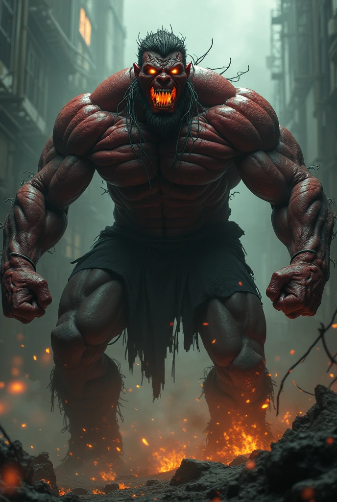 Hulk Rojo Zombie
