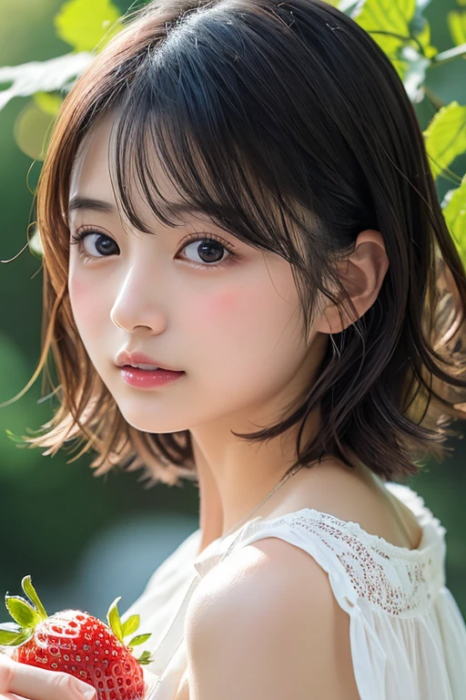 Highest quality, masterpiece, Perfect Face,Japanese,15 years old,girl,cute,Lace frills