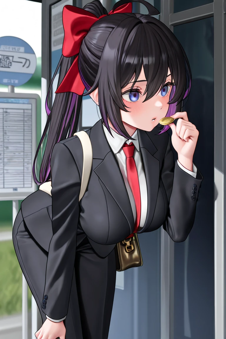 (detailed), (((chica SHEEP))), (((SHEEP))), (((black wavy hair))), ((Skirt)), (((office worker suit))), (White skin), (sfw)