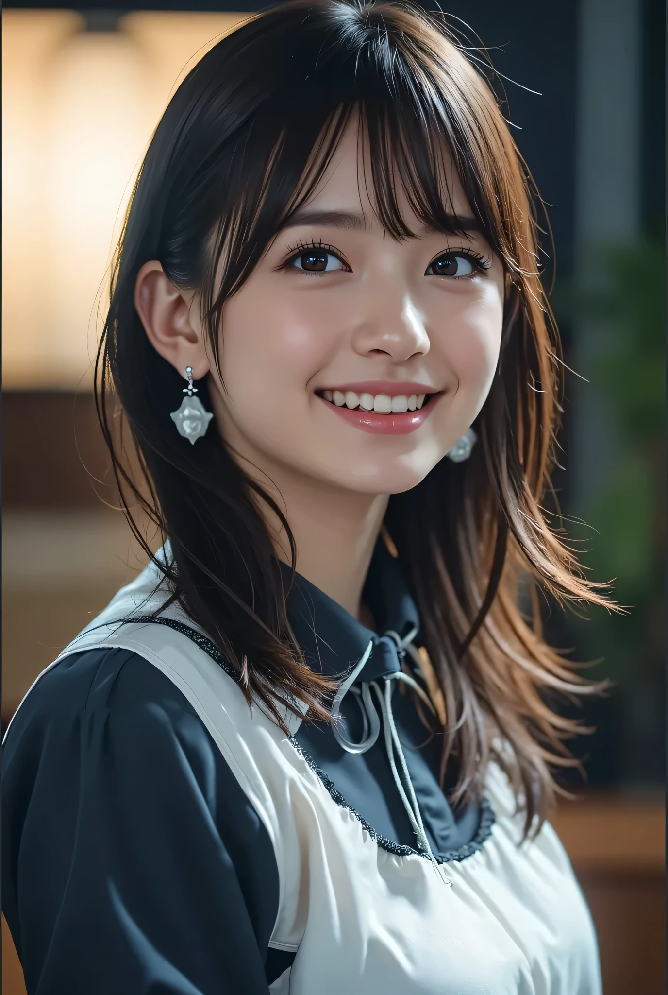 (photo realistic :1.4), (hyper realistic :1.4), ( realistic :1.3), ( Smoother Lighting :1.05), ( male face with closed eyes :0.9), 32K ,, {{ one woman::smile: Noodles and ponytails :1.8}}}、{{ wearing a white lace bra:1.8 }}, { raise your hand},,{{ ) The background is plain 、 }}