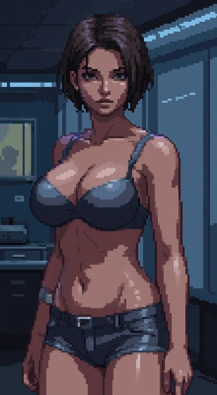 masterpiece, ultra-detailed, best quality, extremely detailed, 8K, high res, realistic, 1girl, 18yo, beautiful girl,BREAK,(blush:1.5),(Cleavage,Areola:1.6),