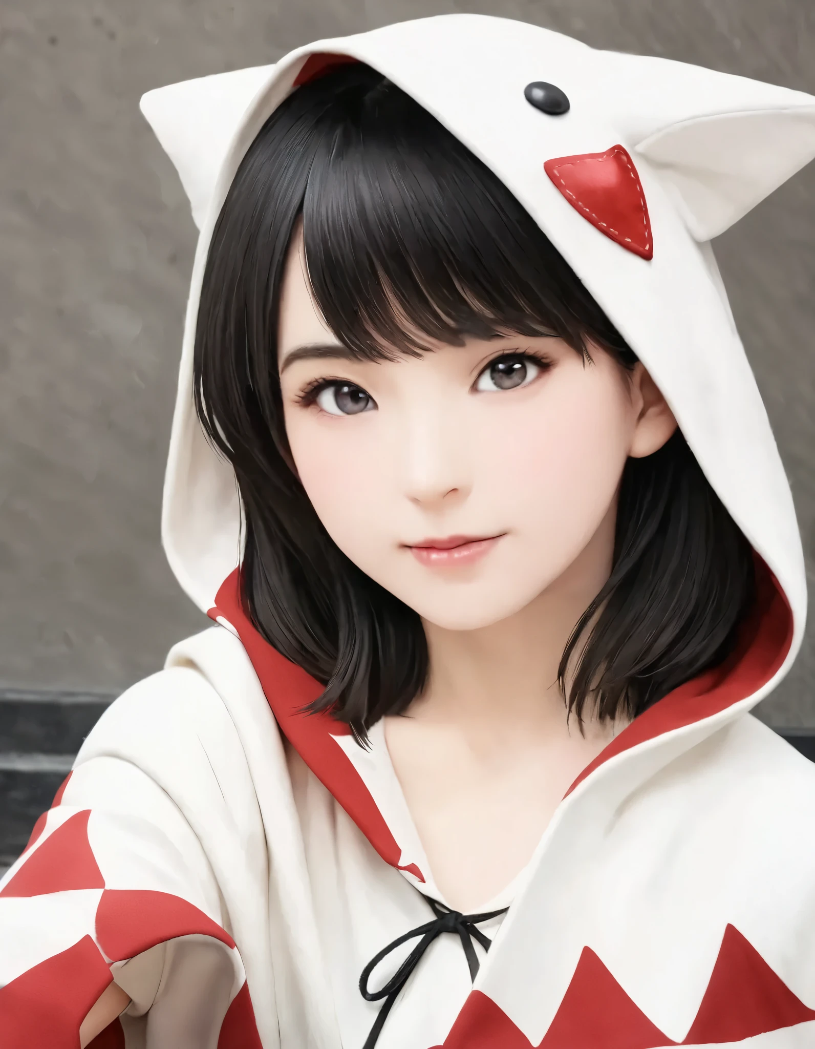 (best quality, 8k, high resolution:1.2), 1girl, FINAL FANTASY V, Lenna, White Mage, cat ear hood
