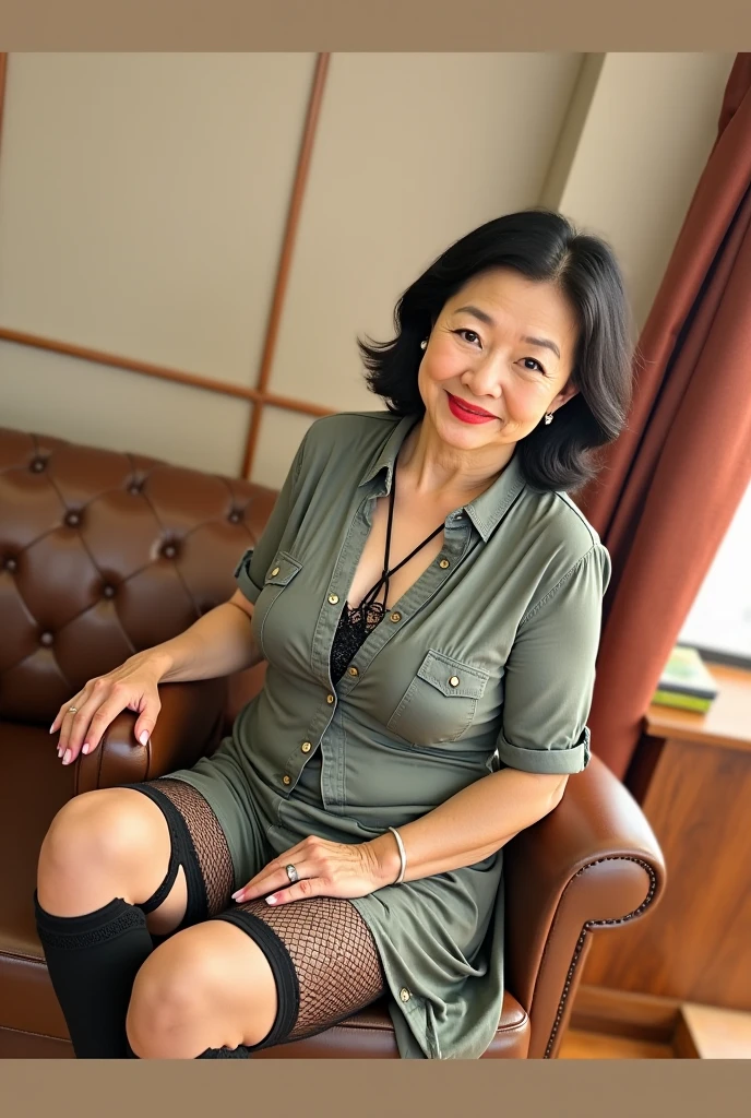 1 female、1 female teacher,(so beautiful)、(Beautiful Face:1.5)、（４０age）、Mature Woman、40 years、Perfect Makeup, suit, (mini skirt:1.2)、Sitting in a chair in a company office、Amazing sunset,Sparkling sunset,Sparkling sunset,You can see the sunset,Romantic Sunset,Beautiful sunset,Amazing sunset,The light of the setting sun illuminates the room,You can see the sunset from the classroom.,Amazing sunset,Looking at the camera,The most beautiful face in Japan,Mature appearance,smile gently,smile,,Face is close,When I look at this,short hair,Straight hair,Large Breasts,Accentuate the fullness of your breasts,Wrinkle-free skirt,There are no wrinkles in the skirt,Tight Skirt,Short Tight Skirt,Super quality,Beautiful Hair,Transparent Photo,Company Detailed Background,The most beautiful face in Japan,Watch it here,Perfect Fingers,Perfect Face,Detailed Background,Fair skin,Clear white skin,Perfect Fingers,Detailed Background,highest quality,Ultra-high resolution,Perfect Anatomy,High-quality RAW color photos,Professional photos, Very delicate, Very detailed,finely, Large file size,Best image quality,8k,Award-winning works,Tabletop,Professional photos shooting、（G-cup breasts）