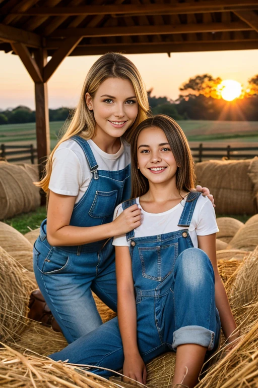 GIRL CHILD 12 YEARS BLONDE, holding an avocado basket and a hat, wearing a straw hat and overalls, with straw hat, wearing straw hat, wearing orange sun dress, photo shoot, wearing farm clothes, young girl, young, dora the explorer as real girl, promo still, cute girl, by Juan O'Gorman
