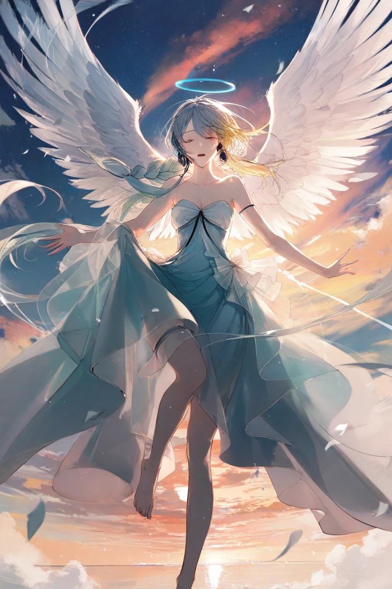 Anime character shaped like a lapwing