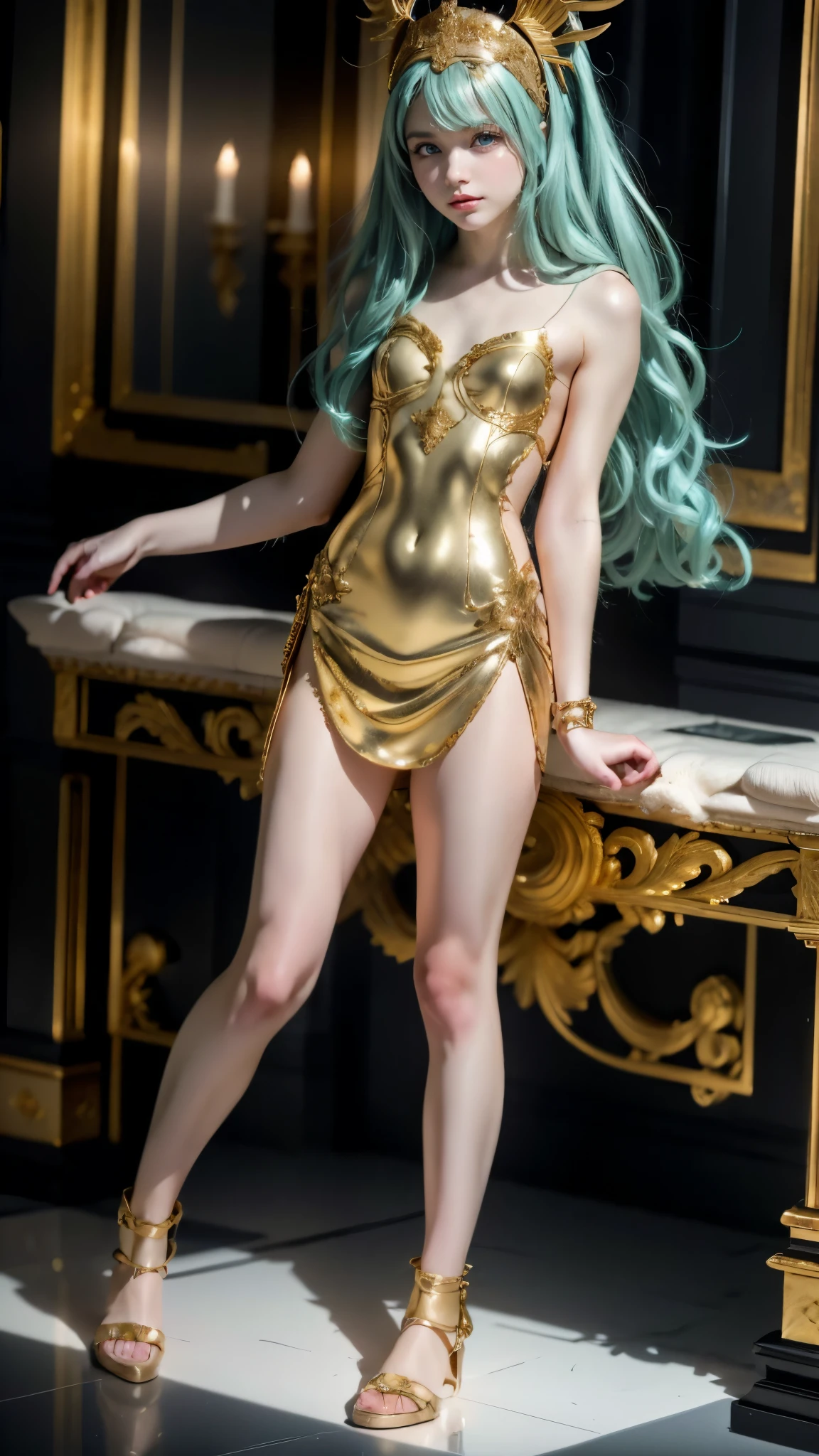 um close-up de uma pessoa em um vestido e uma folha verde, , cosplay de garota de anime, cosplay, deusa do anime, lady palutena, publicidade cosplay, anime cosplay, deusa loira, succubus em vestido curto e justo, cosplay photo, inspiração de corrida gravitacional, cosplay ornamentado, cosplay glamouroso, loish e wlop,  em vestido, body proportions, (Chapped lips:1.4), (blush de nariz:1.2), foreshortening, black cuts, (eye contact), High contrast, ultra high resolution, high resolution, detailed, rosto limpo,  (rosto sensual:1.5), (Grandes olhos roxos:1.2), (olhos ultra detalhados:1.4), (Olhos de alta resolução:1.1), (textura de pele ultra detalhada:1.4), PERSEPHONE, PERSÉFONE, Perséfone, (SFW:1.5),  (full body:1.8), (upper body up:0.3), (hyper realistic:1.4), (realistic:1.3), (best quality real texture skin), Detailed eyes, detailed face,


 Detailed eyes, detailed face, PERSEPHONE, ((high resolution)), ((pale skin)), ((very pale skin)), Taylor Swift, in the style of Anthony van Dyck