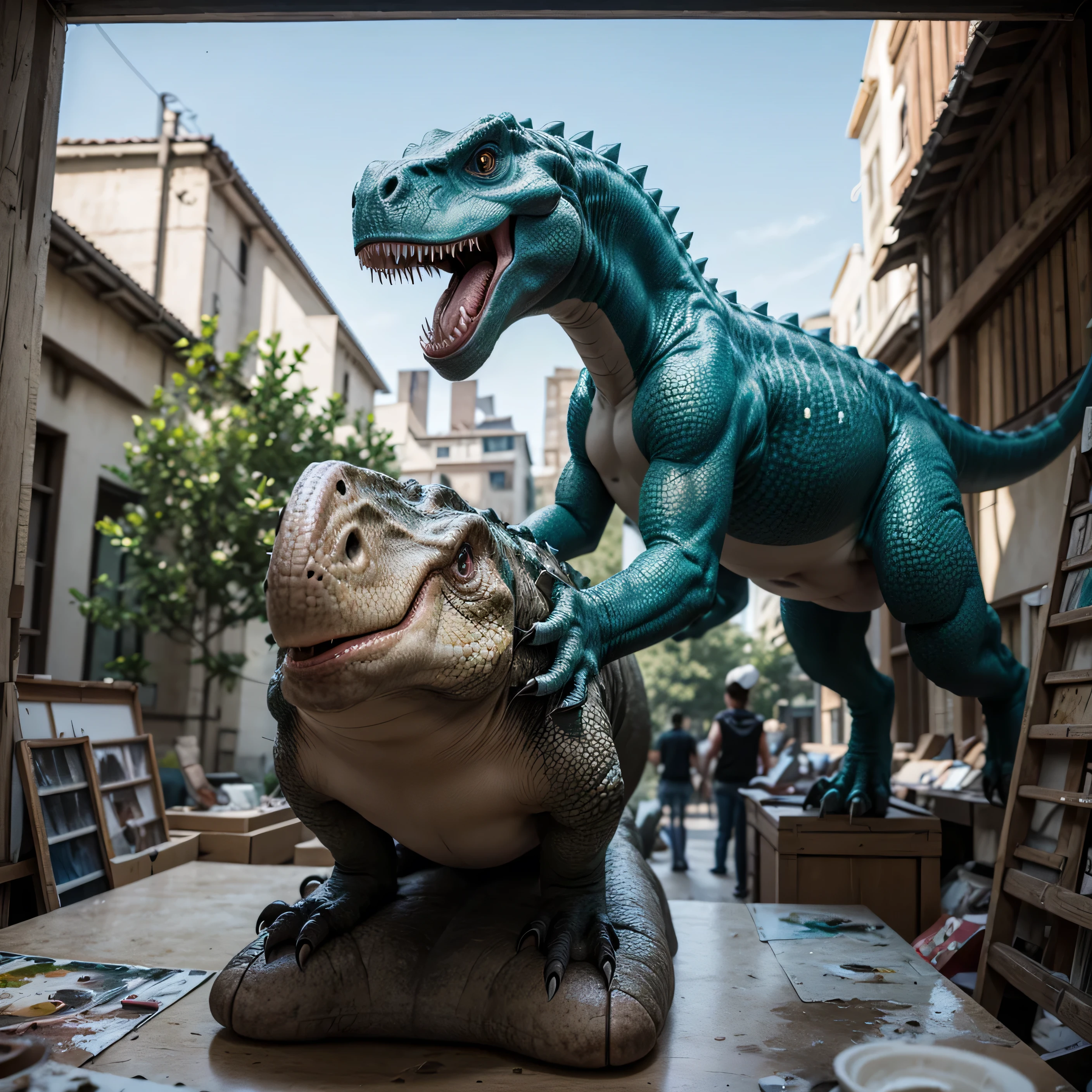 Danny: Danny is a young boy who visits a museum and befriends a dinosaur. He's adventurous, curious, and enjoys exploring new things with his dinosaur friend