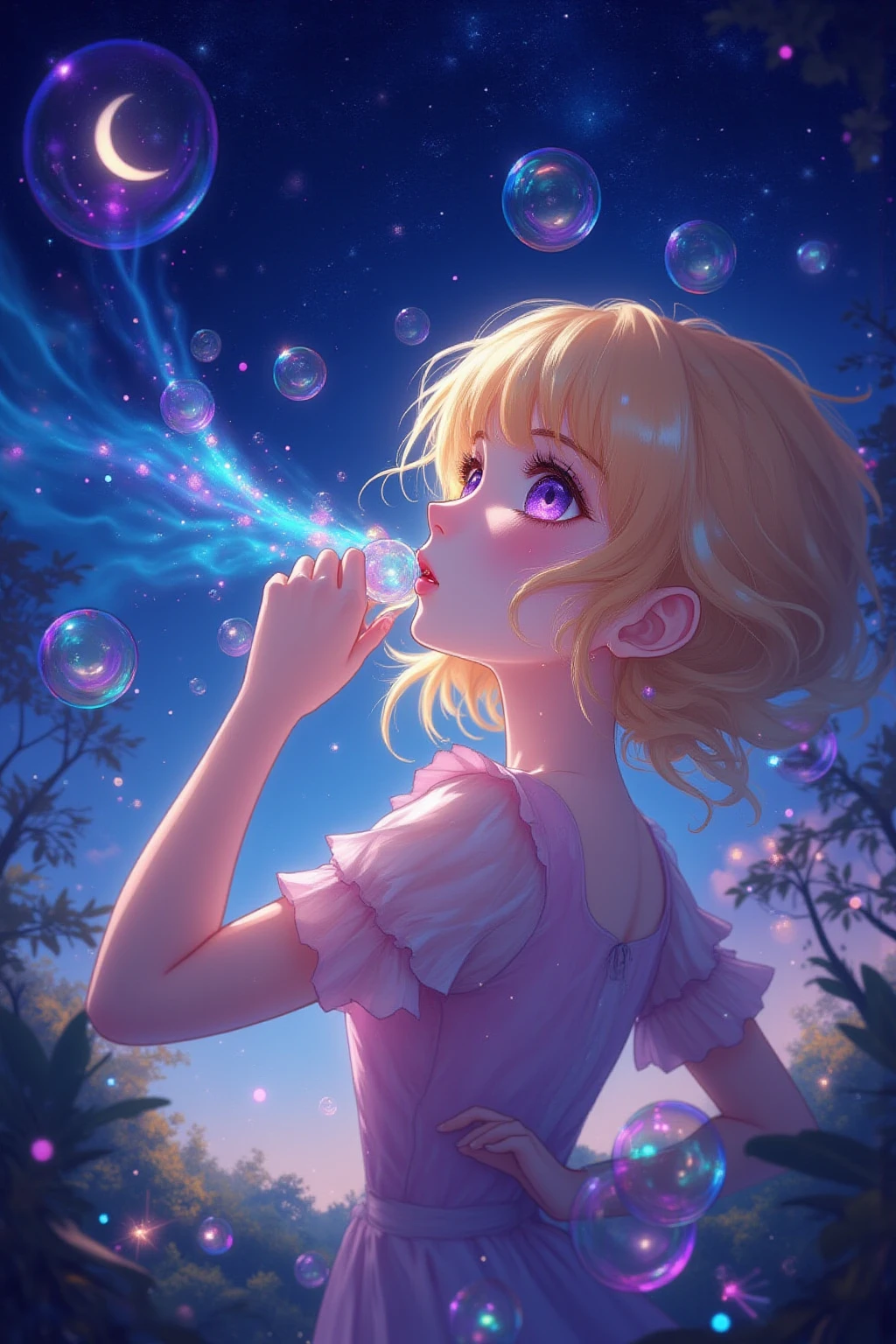 blowing bubble gum, green bubble gum,young girl, abstract dream, space, intricate, grand scale, alone, cinematic film still, insane detail, sharp focus, depth of field, realistic lighting, (realistic perspective), complex, (multiple subjects), 4k HDR, <lora:add_detail:0.5> <lora:more_details:0.25> <lora:FantasyWorldV1:0.25>