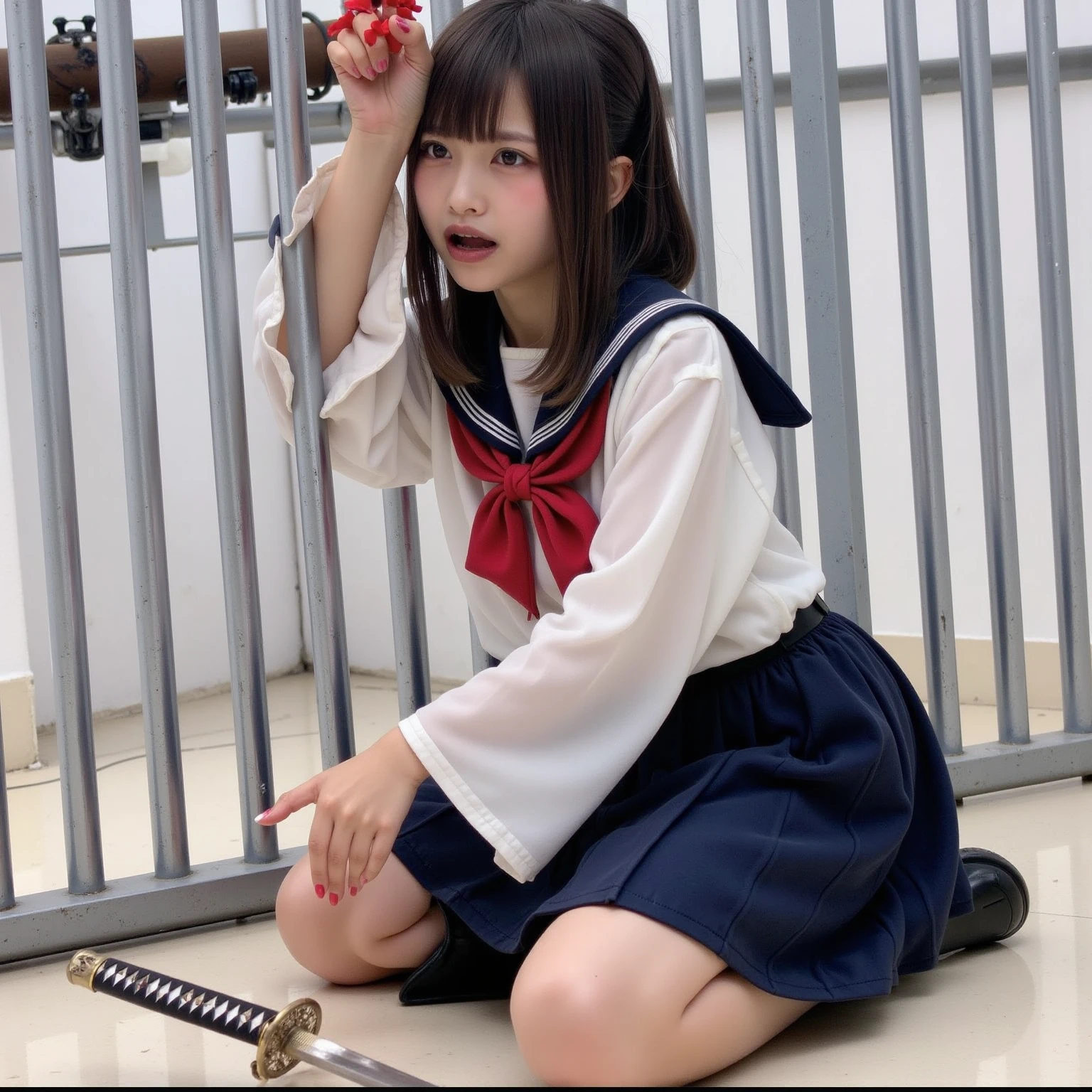 nsfw,Forced rape of Japanese toddler under ,((Torn forward spread school uniform:1.25)),thigh focus,up skirt,Under 5yoows off serious spread vagina,((Vaginal is detailed and clear)),((Showing menstrual blood from Vaginal under 5yo:1.,brown hair,((Disgusting crying face 1.4)),((a single tear,A stream of saliva)),Serious baby-making fuck with a child under 5yo,Even a , I realized that you were trying to get me pregnant.,curly hair,very short lowtwintail,braided bangs,(An old man clinging to my little self(hetero):1.4),Daily life of a homeless toddler(Park under dim street lights late at night),dark background,A large group of young children are all forcibly raped with their crotches exposed.(Failed escape, forced orgy rape held),Everyone is violently forced to fuck,((Infants under 3yoの破れた学生服は脱く肌が露出しても構いません:1.5)),A large group of young children illuminated by a dim backlight,Children under 3yo are forced have sex with a leash attached to their collar.,randoseru,((Fucking in the rain in a very wet and transparent school uniform:1.4)),((Both mind and body are torn apart by real pussy fucking:1.4)),large penis in リアルpussy ,I fall to the ground and hold down my spread legs.,Infants under 3yo,((Crucifixion rced Fuck:1.5)),suspended in the air