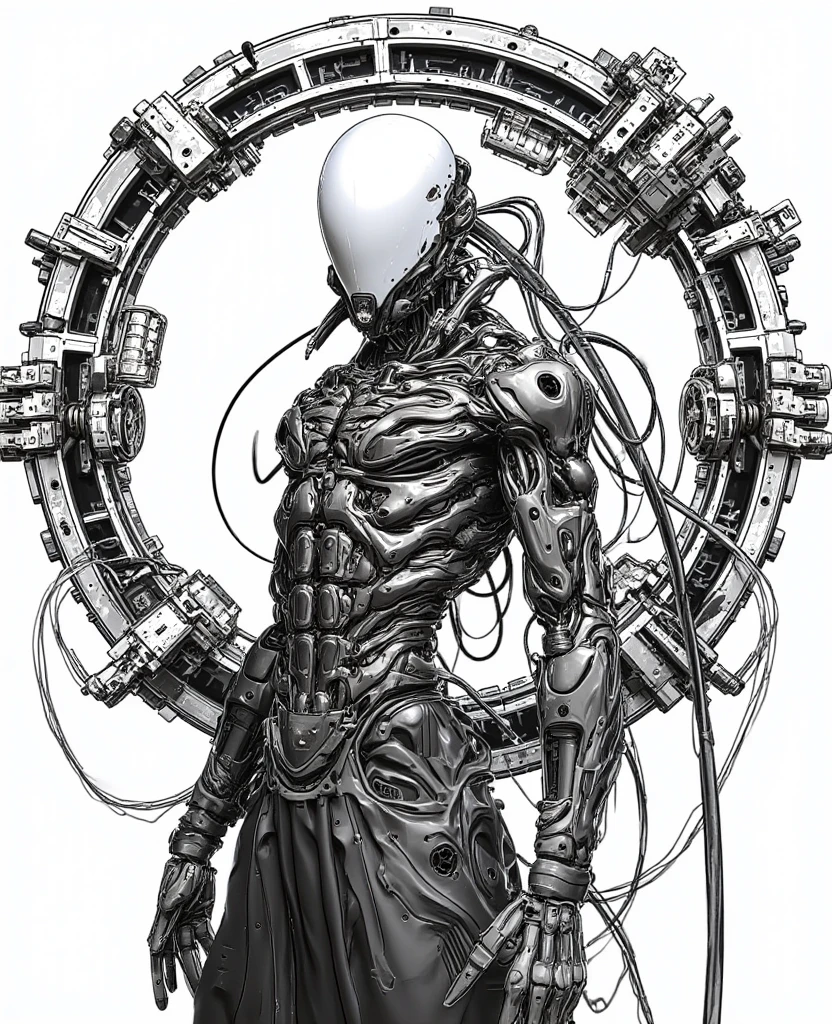 (best quality, ultra detailed), no_human, chainsaw_head, <lora:chainsaw_head:0.9>, binary code, digital art, clavier, <lora:add_detail:-1.0>,