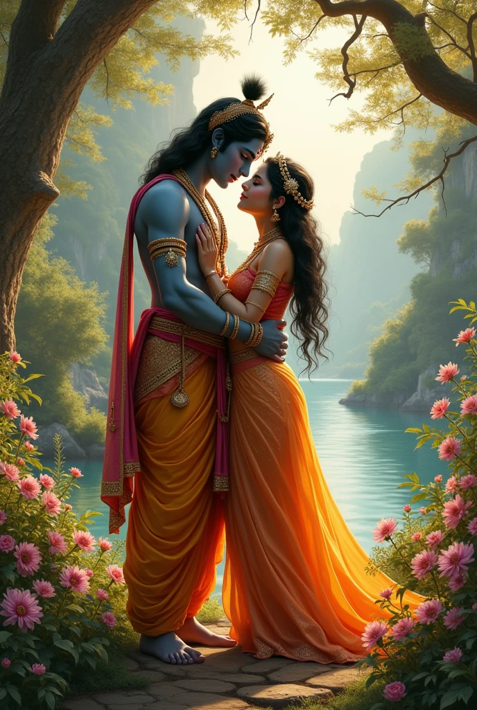 Radha and Krishna