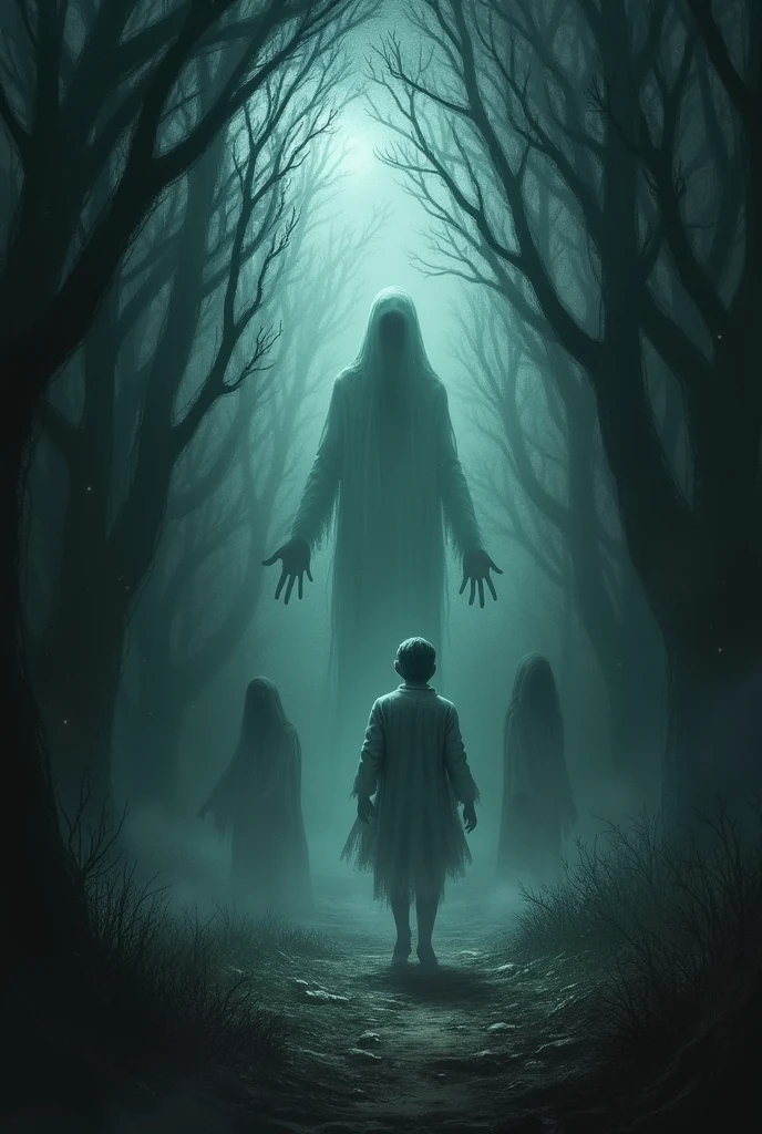 • Character: two friends (Zubair and Amin) In a state of terror, seeing a ghostly figure. &quot;Horrifying Graveyard&quot; May