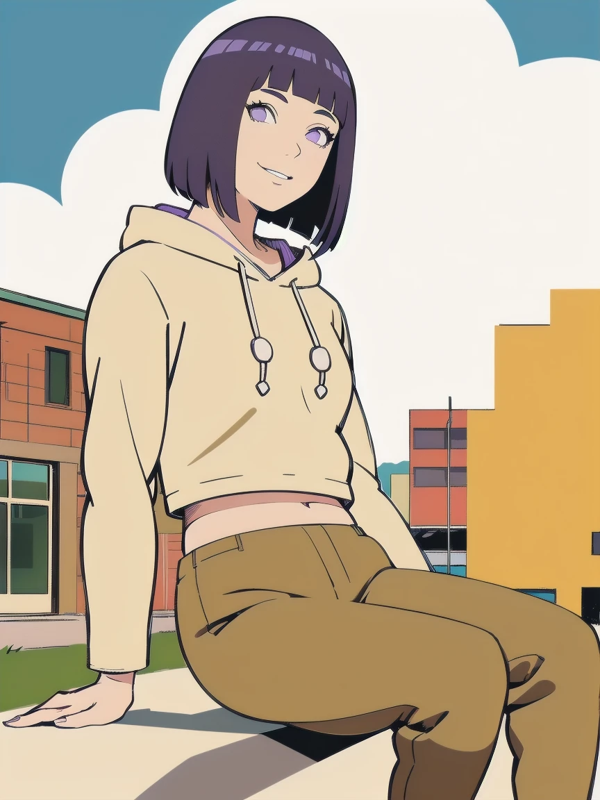 ((top quality)), ((masterpiece)), ((super detail)), (very delicate and beautiful), girl, solo, cold demeanor, ((black jacket)), she looks very (relaxed) and (calm), black hair, depth of field, evil smile, stirrups, underwater, air bubble, light purple eyes, light puple hair and dark blue tips inner color with, cold background, bobbed hair - linear art, shorts, knee high socks, oversized white hoodie, light blue ribbon tie, clothing transparent, hands in pockets