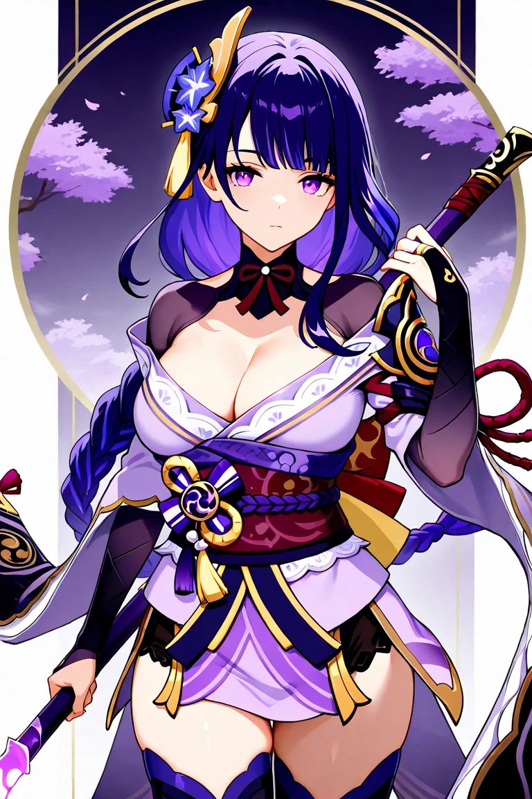 Acheron,long hair,purple hair,moody atmosphere,wide open legs, spreading vagina with finger,showing vagina,cool face,embarrassed,