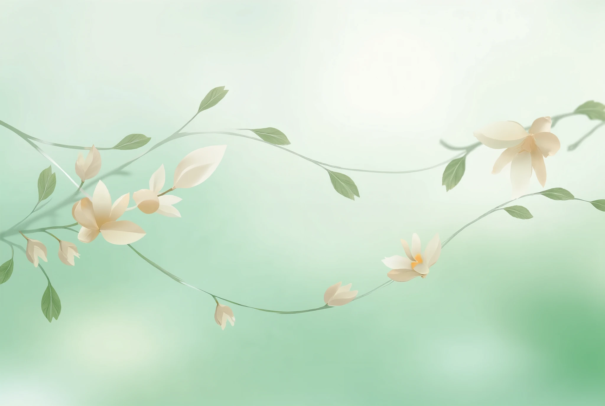 I think it would be nice to design your own design or apply these effects in a design tool .
Because subtle green ,Mint ,Yeon Bora,pink,Because the blue pastel color gives a soft and calm feeling, You can add luxury to the background. .The feeling of nature is softly embedded.
You can use a gradient effect so that each color can be connected smoothly .