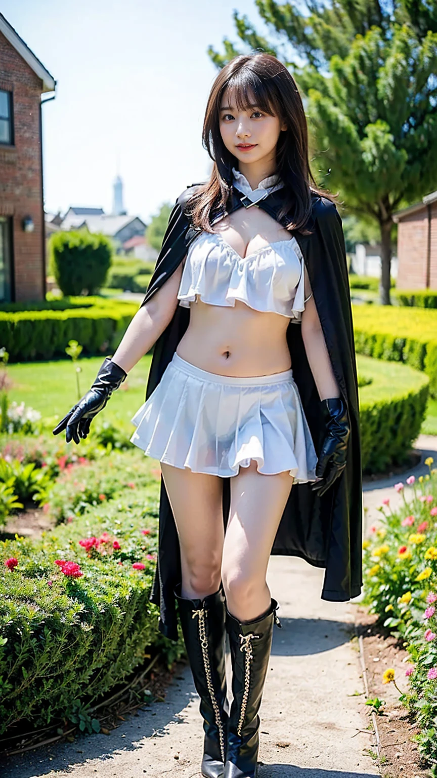demon girl with fangs standing in the street at night, snow on the ground, wet clothes, seductive, beauty spot on chin, wearing a loose oversized jacket, off the shoulder, fishnet leggings, wearing an oversized dress, wearing a long loose white shirt, sexy thighs, side pose, small mole on the chin, blushing, neon lights in the background, detailed background, raining, long sleeves, neck choker with necklace, long necklace, evil look, detailed digital anime art