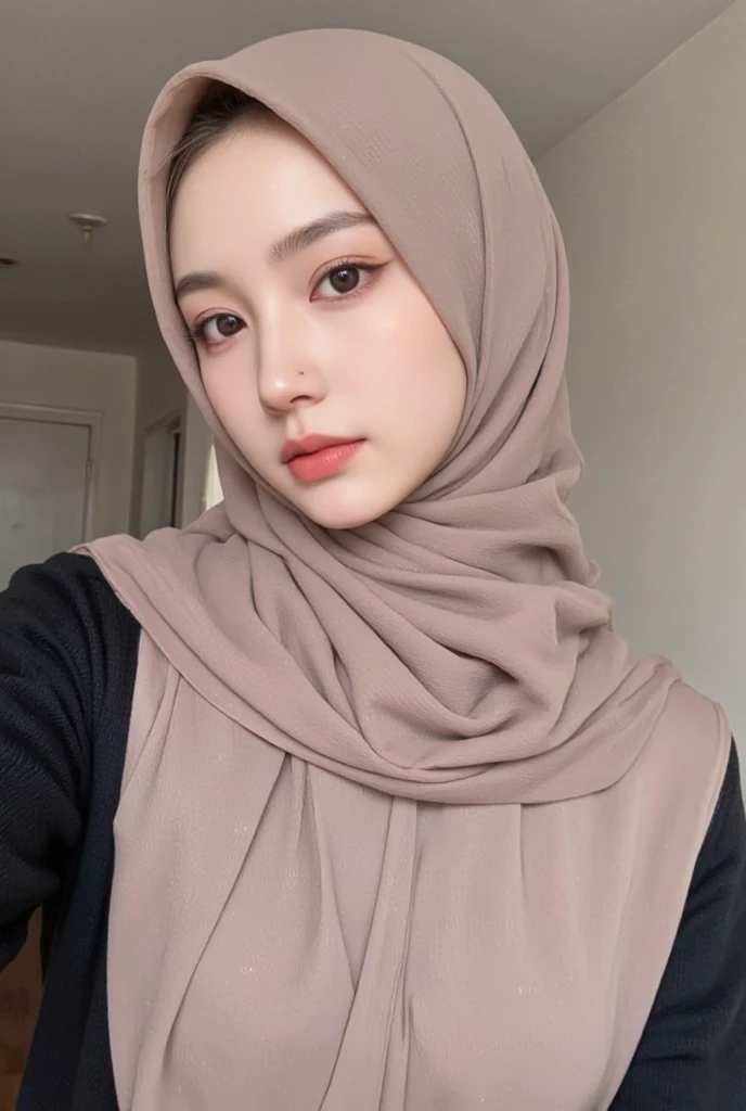 High Quality tudung Women shawl Malaysia Thick heavy chiffon Muslim Georgette Scarf Solid Plain Bubble Chiffon Hijab