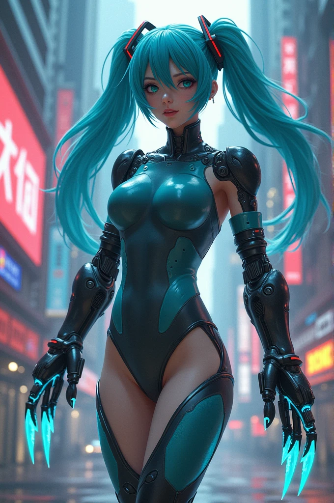 the highest quality))、((Obra maestra)、ciberpunk、big glutes、arrodillarse、Electronic visor attached to the face of a with emphasis on the buttocks、Red lat,modo ciberpunk、pose sexy、(Usar polainas amaras en la parte inferior del cuerpo、Agrandamiento de los senos、Neon lights in the dark city at night.,Motor irreal:1.4,hd,La Mejor calidad:1.4, fotorrealista:1.4, textura de la piel:1.4, Obra maestra:1.8,Obra maestra, Mejor calidad,(Hermosos ojos azules ),( neon yellow cyborg),(perfect anatomy),convexo ,(Dedos detallados),white cyborg latex bodysuit, (ciberpunk 2.1) ,cabello largo azul:1.4), (miniskirt ciborg verde colegiala:1.4)