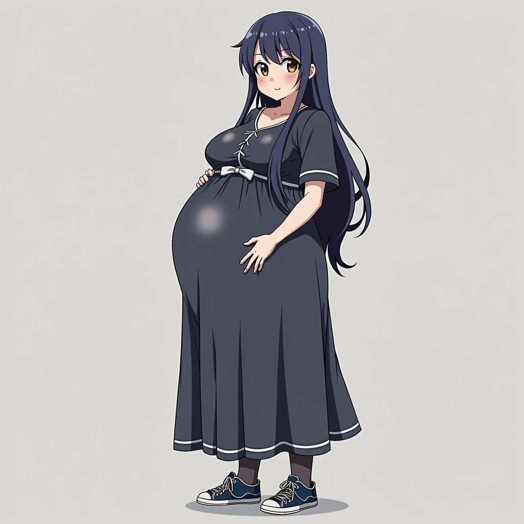 Twintails, black hair,Big Baby Bump pregnant, school uniform, Big boobs, nipple, cum,16 years girl, Big pregnant Belly, Big Pregnant girl, Largest Belly of Pregnant, Huge 9 months Pregnancy Pregnancy Belly, purple eyes, Hugest pregnancy belly