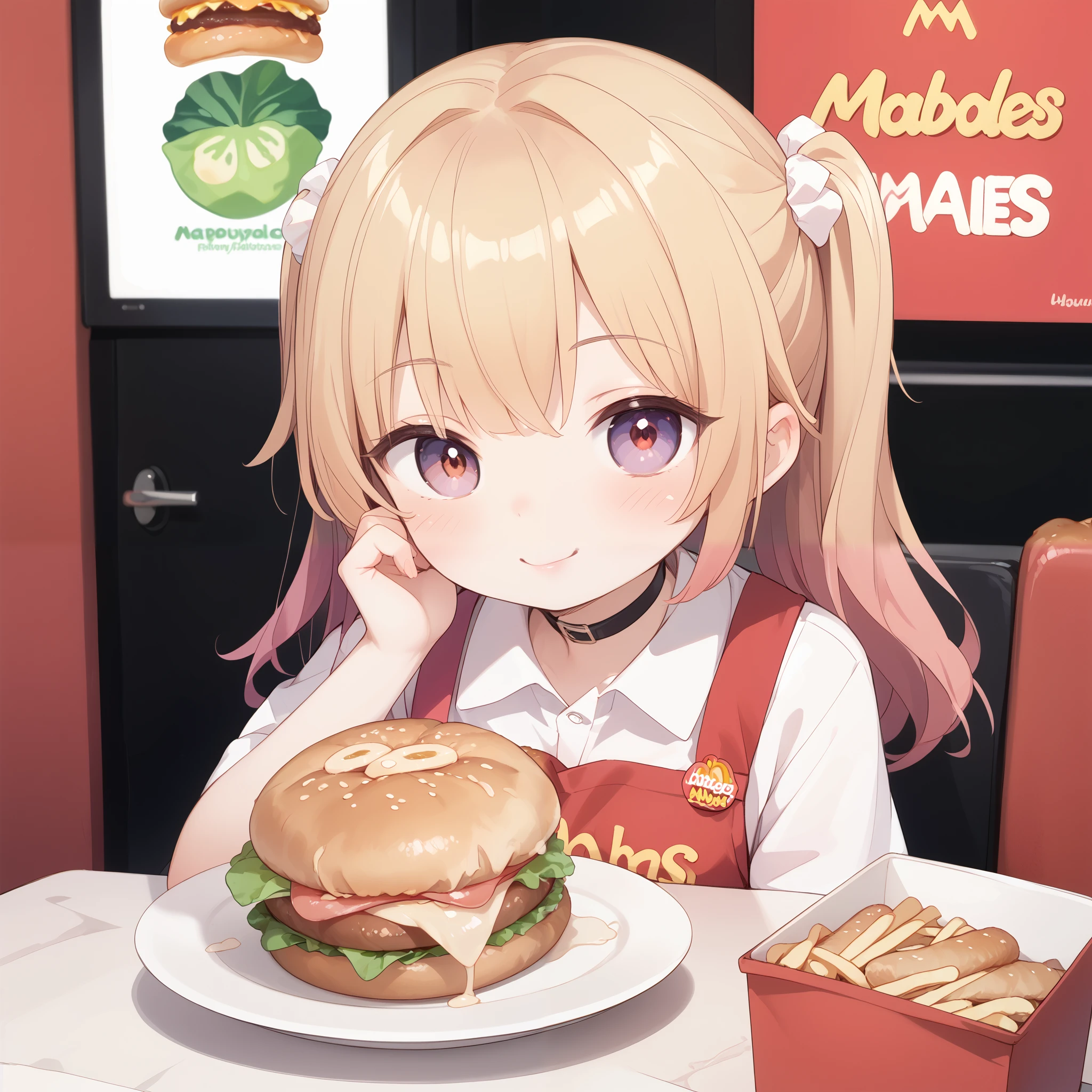  Anime-Inspired Designs 、Hamburgers and potatoes、shake、  McDonald's、