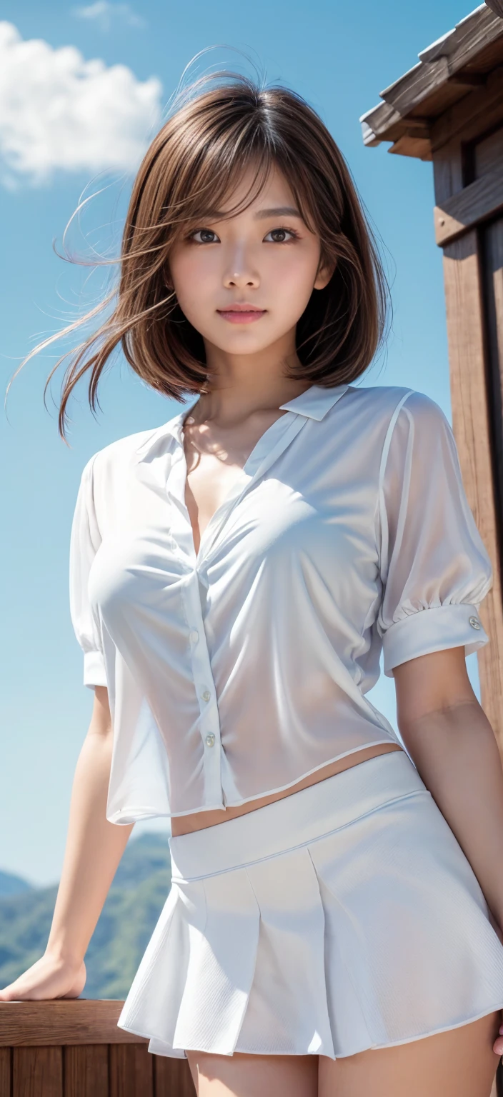 { 1girl and 1man, (sexual harassment:1.4), university lecture room, (spread legs) }, { (masterpiece:1.4), (best quality:1.9), (photo realistic:1.9), (8K resolution:1.4) }, { shallow depth of field, (sunshine:1.2), (reflected front lighting:1.3), (dim background) }, { beautiful 24yo, (blushed face:1.3),(weeping:1.2),(afraid:1.2), (shiny skin:1.6), slender body, big firm breasts }, { see-through blouse, (see-through pantyhose:1), (pubic hair:1.2) }