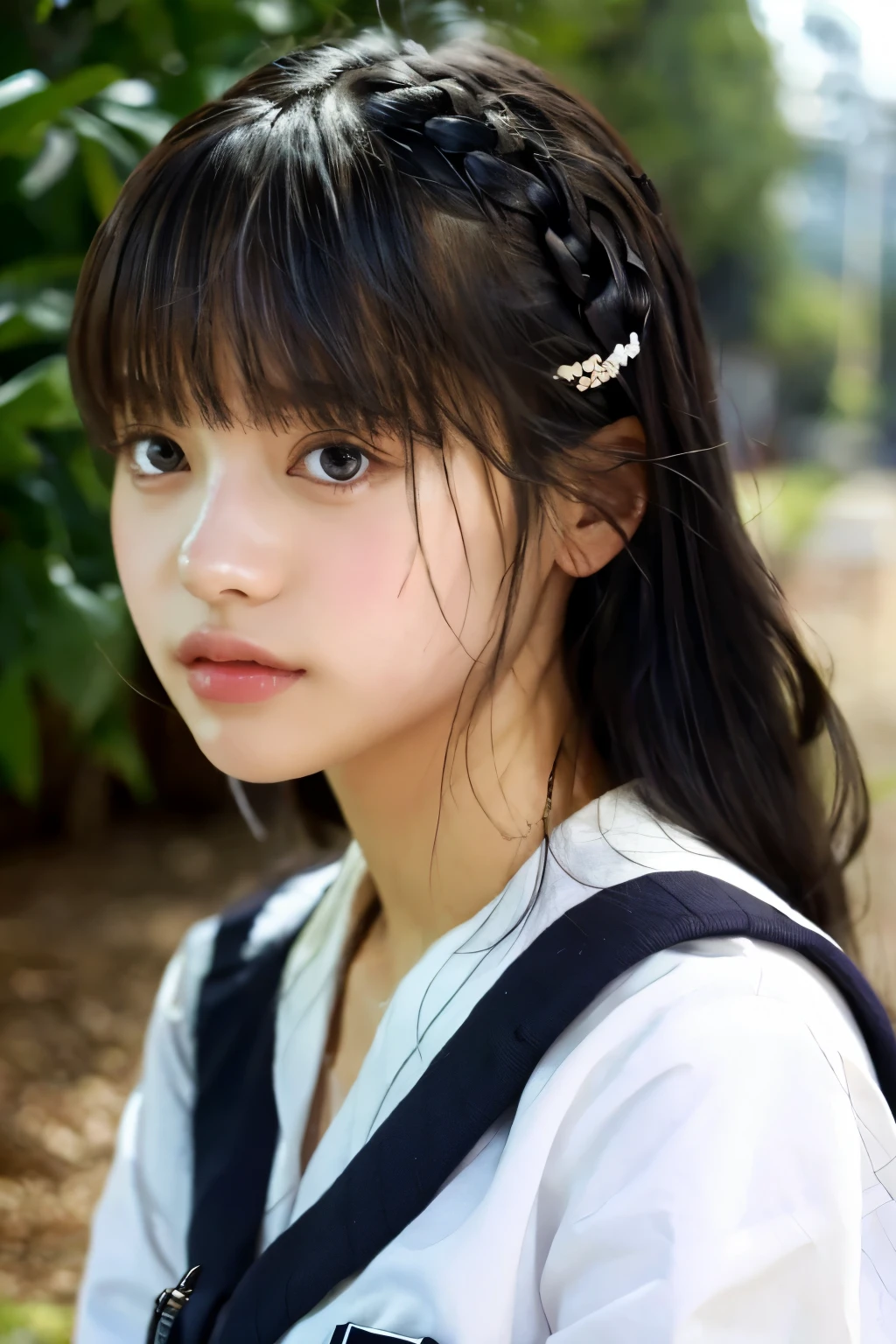 Cute Japanese woman, (16 years old), (Very cute face: 1.3), White moist skin, Looking at the camera, Melancholy expression,
BREAK,
Idol,
BREAK,
(Wearing cute kimono: 1.3), (Highly revealing kimono), Very large earrings, Short length,
BREAK,
(Fighting pose: 1.3),
BREAK,
(Long hair), (Pink hair: 1.2), (Wavy hair), (Gradient hair: 1.3), (Red hair at the ends),
BREAK,
(Realistic: 1.3), Masterpiece, Perfect lighting, (Ultra-high resolution), (8K), (Very detailed: 1.4), (From the front), (Full body: 1.4), (Symmetrical: 1.2),
BREAK,
(Shibuya city in Japan: 1.2),
BREAK,
(Demon Slayer: 1.4),
BREAK,
(Kasumi Arimura: 1.4),