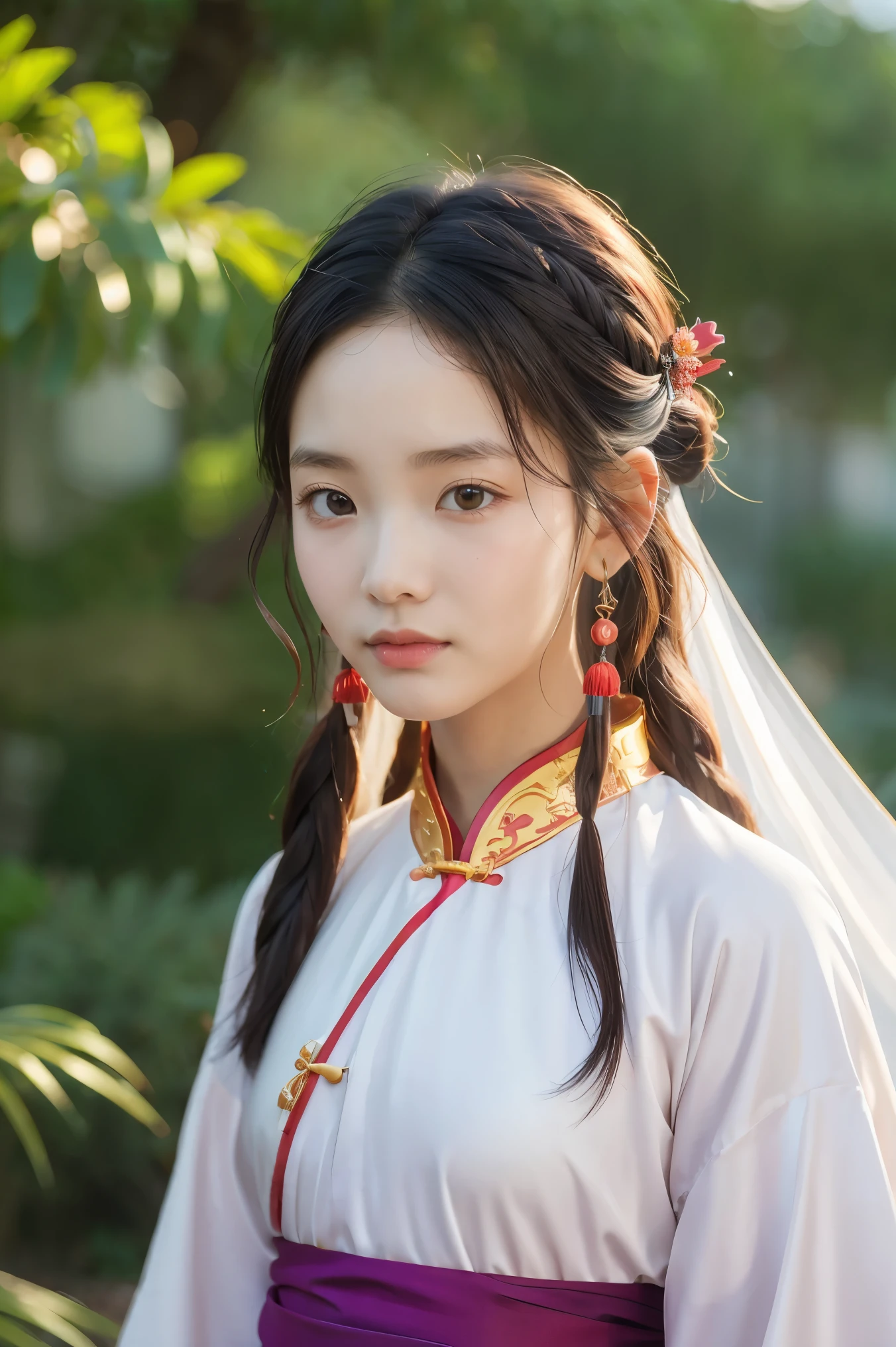 Side whole body，Kunlun Mountain，The black-haired fairy descends the mountain，Tai Chi stunts，Pure mantra hard ginseng，full bodyesbian，Combat posture，Low viewing angle，Dim background，It was surrounded by a large amount of thick white fog，（（an extremely delicate and beautiful one），（（Brunette hair all over the body）），（（Water balloons in hand）），Lightning surrounds the dark-haired woman，（（water sphere）），Taoist temple，Taiqing Palace，Hanging water balloons，There is lightning inside the water balloon，unreal-engine，巨作， the highest picture quality，Highest resolution，8K,Extremely detailed images，Moon light，Shadow optimization，Realistic style，Black Haired Woman，Face away from the camera