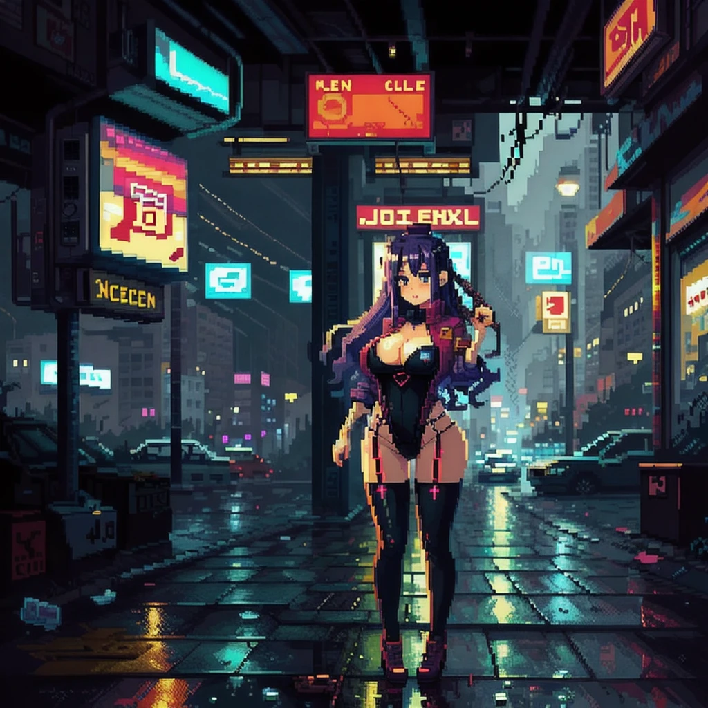 Cyberpunk, Rebecca, bubs, hentai