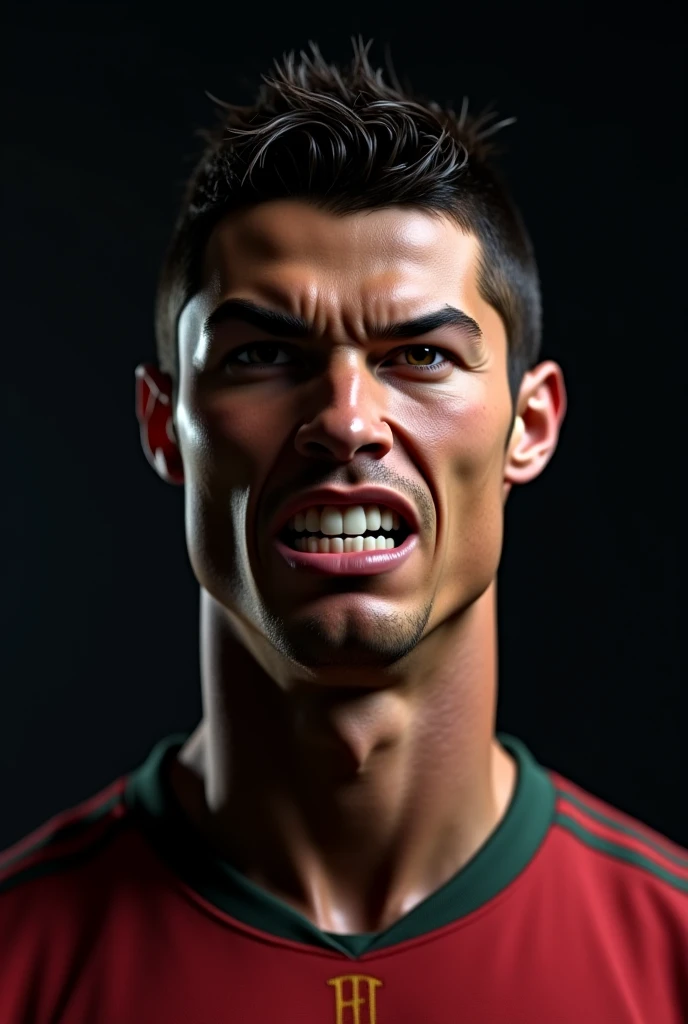 Cristiano Ronaldo crying