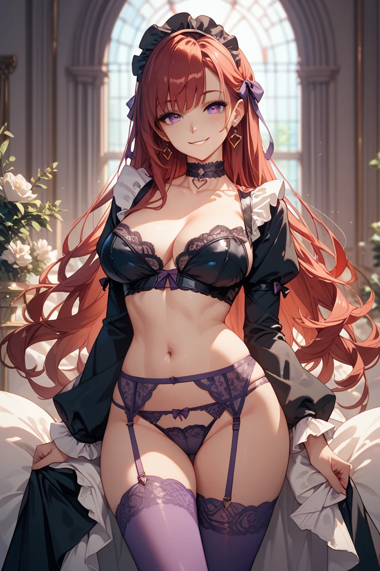 Realistic, (masterpiece:1.4, best quality), (intricate details), unity 8k wallpaper, ultra detailed, (pastel colors:1.3), (lace) underwear and corset, beautiful and aesthetic, 1girl, detailed, solo, Victorian mansion (finely detail), Depth of field, extremely detailed CG, original