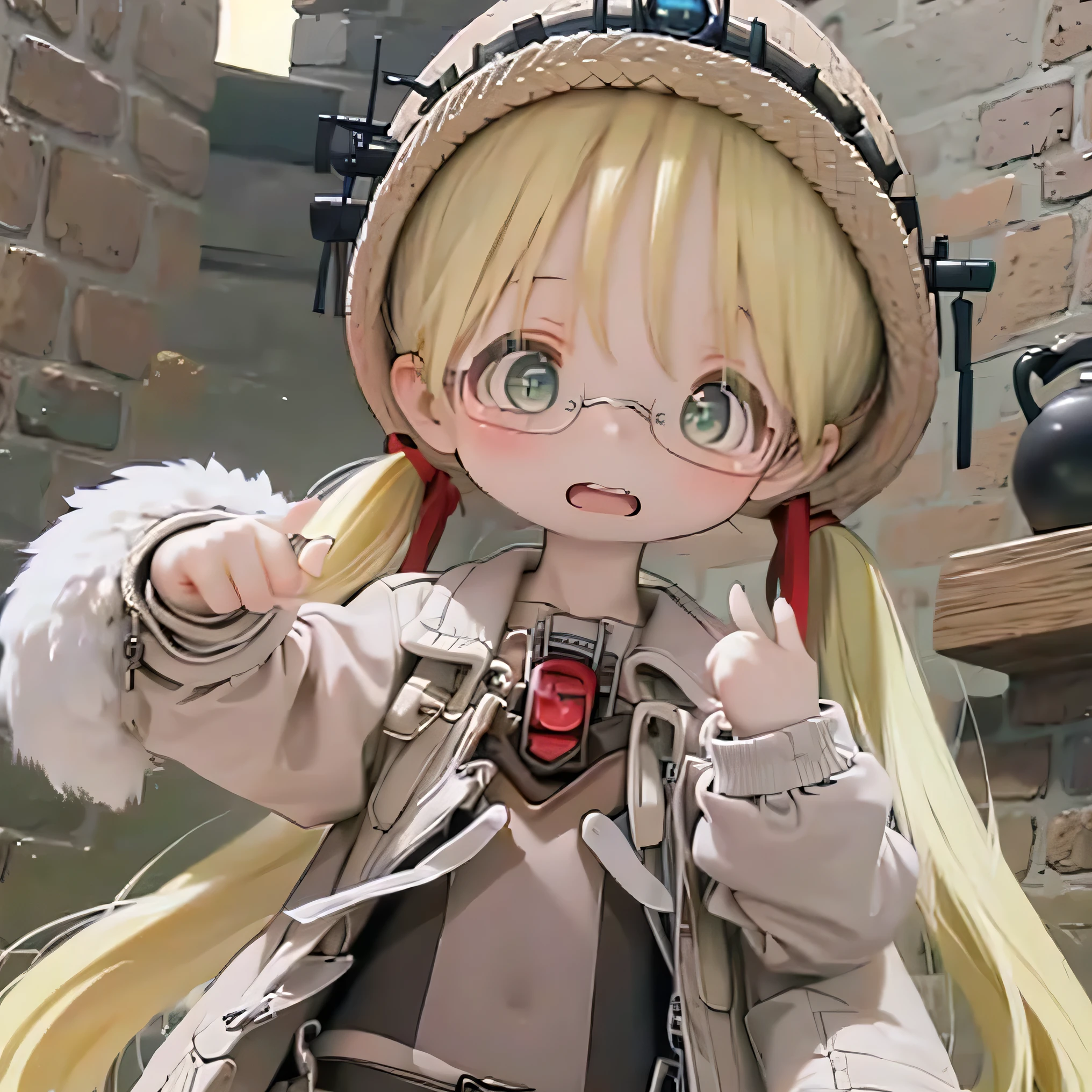 ,Rico, Made in Abyss,black rim
long sleeve eats