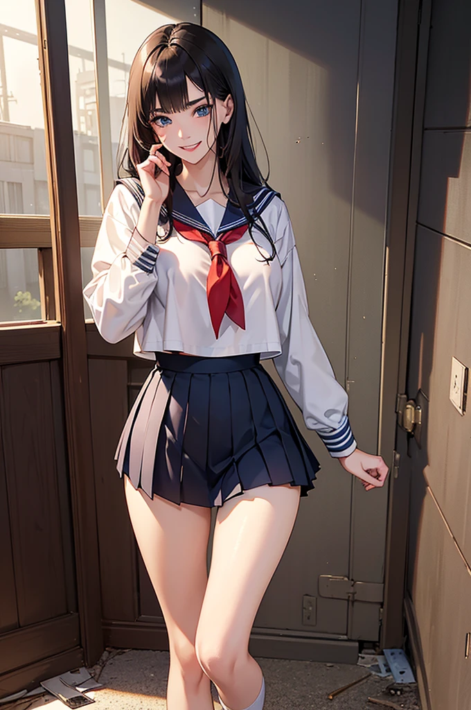 ((top-quality))、((masterpiece))、girl with、Formal-up、a blond、Blue eyes、gals、beautiful detailed eyes and face、pretty skin、Realistic、a very cute、18year old、School swim wear(Dark blue color、Simple design、Matte texture、Wrinkle、Wet、Polyester material、shadings、)Wet body、Anime Face、Beautie、Facing the front、big eye(Beautiful fece、Anime Face、Clear eyes、Fine details、beautidful eyes)Well-formed face(Beautiful nasal muscles、Perplexed、sharp mouth)full of sweat、sodden、Wet feeling、Background with(sunny sky、takeout)、8K picture quality、perfectly proportions、A slender、red blush、female focus on, hair adornments,length hair, Look at viewers,pissing、お漏らし、pee、getting wet