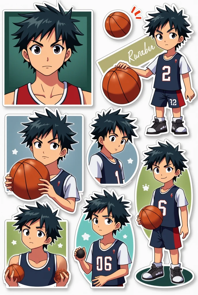 masterpiece,best quality,highres,1boy,solo,Rukawa Kaede,1990s \(style\),simple background,white background,basketball uniform,<lora:Rukawa Kaede:0.0>,