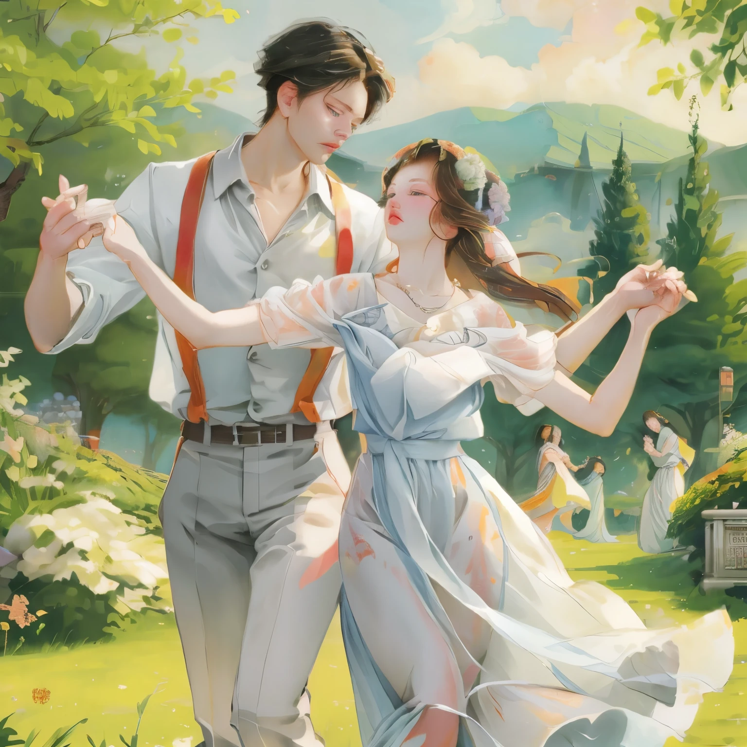 Close-up photo of a person wearing a necklace on a tree, art in the style of guweiz, realistic kawaii portraits, Realistic Anime Style , Anime realism style, inspired by Yanjun Cheng , . The image is like a beautiful anime face. , CG Soft Anime Pictures , inspired by Bien Shoumin, , Realistic anime style, hyper-realistic anime , Realistic style anime art on pixiv