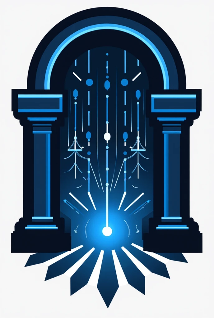 Ortodox church cyberpunk, art style, blueprint