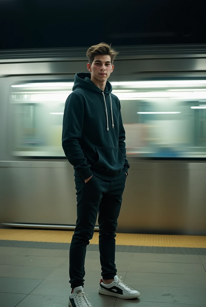 hyper realistic candid photo of a 24yo redneck male, average, (looking at camera:1.3), mall, analog style, masterpiece, pubic hair, deceptive, short hair, slightly hairy chest, zip-up hoodie, dutch angle