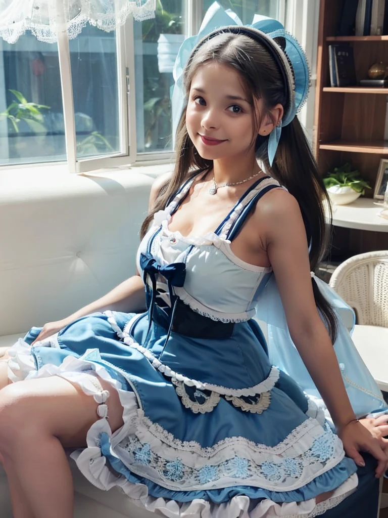 NSFW,,(highest quality:1.2), ,{In 8K}, {RAW photo}, (blue eyes, lolita fashion, :1.2), Full body Esbian, {{amazing beautiful girl,(,(Female genitalia 1.1:vagina:Open),{camel toe), }},{stretch your legs}
Transparent air,face light, professional lighting, cinematic lighting, {detailed smile:tear bag}}, background bokeh