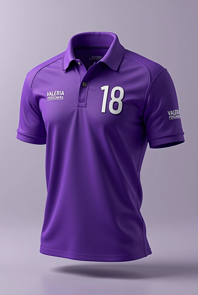 Black team shirt with a purple gradient on the bottom and on the sleeves as well, the collar must be purple too.Make some details about the computer science relationship, like stripes