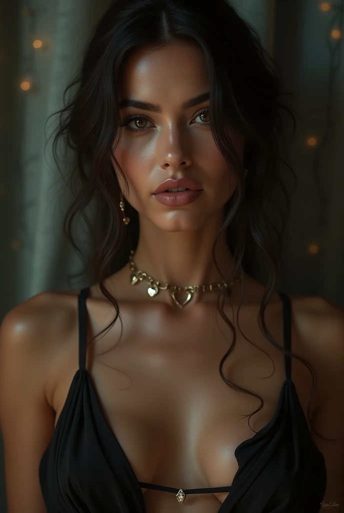 In this photograph, an Indian Instagram female model in her mid-20s takes center stage. , (highly detailed face:1.4) (smile:0.7) (backround 5 star hotel , moody, private study:1.OV, by lee jeffries, nikon d850, film stock photograph ,4 kodak portra 400 ,camera f1.6 lens ,rich colors ,hyper realistic ,lifelike texture, dramatic lighting , cinestill 800, realistic, wearing red indigo and black combination dobby weave self design fit & flare dress Sweetheart neck Short, puff sleeve Tie-up detail on back Above knee length in flounce hem Attached Lining Chiffon fabric, actress, karla ortiz, posing!!, candid picture, by Max Dauthendey,Completing the aesthetic, the model wears a slave collar with a chain around her neck. The photograph is meticulously captured in 8K resolution using cutting-edge techniques such as Cinema 4D and Octane Render, resulting in a highly detailed and photorealistic image. Studio lighting, HDR, and a smoky mist create a captivating ambiance, while the bokeh effect adds an artistic touch.
