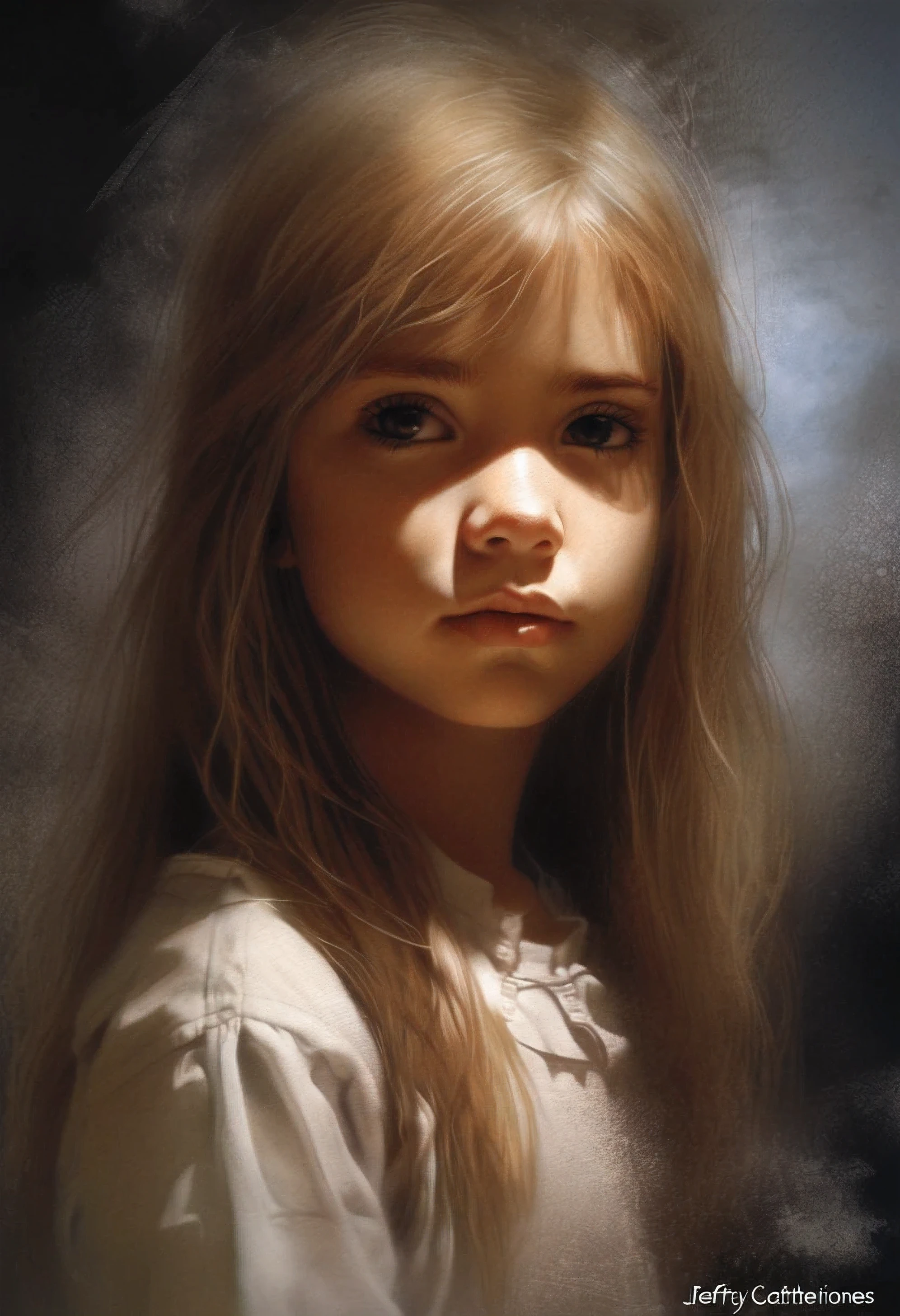 young girl, творческая импровизация (Created by Jeffrey-Catherine-Jones)
