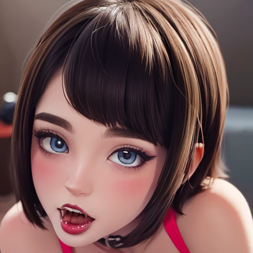 ((Realistic lighting, Best quality, 8K, Masterpiece: 1.3)), Focus: 1.2, 1girl, Perfect Body Beauty: 1.4, Slim Abs: 1.1, ((Dark Brown Hair)), (Jasmine: 1.4), (Private library room: 1.1), Super Fine Face, Fine Eyes, Double Eyelids, (((blowjob, sexy blowjob, on her knees, 1boy, ((POV blowjob)), sucking on cock))) (deepthroat, cumshot)