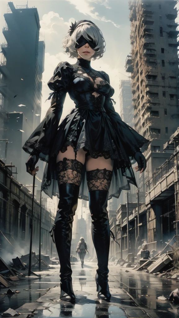 Full body portrait, ((absurdres)) demonic succubus, ((perfect whole body)), action pose, combat stance, ((ultra photorealistic)), Top quality, ((Photorealistic)), ((16k UHD)), High Definition, Unity 8K wallpaper, high res, ultra sharp, ((masterpiece)), best quality, ((intricate details)), busty, curvy hips, sheer lowleg panties (((detailed eyes))), (((perfect face))) (((detailed face))), masterpiece, combat stance with legs spread wide apart, highly detailed exquisite character art, melancholy lighting, (((perfectly detailed anatomy))) (((cinematic light))), ultra-realistic, (((1female))), shaved long white mohawk ,black skin, black complexion, blue eyes, gothic outfit, tattoo's, busty, see-through mesh panties, torn stockings, straddling over the viewer, legs spread wide open, black lips, hoop earrings, superpowers, weather witch, commanding the weather, wind, hail, lightning, clouds, avalanche, rain, thunder, flying, plump lips,