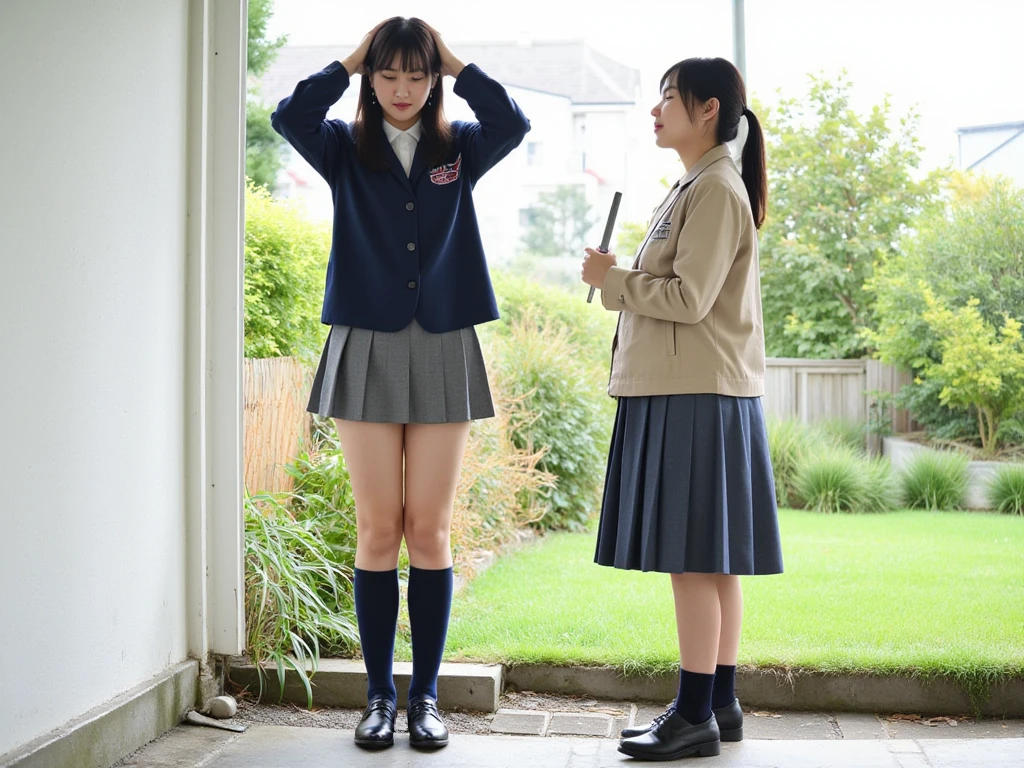 Under the skirts of Korean elementary school students、I want to be stepped on、I want to give in